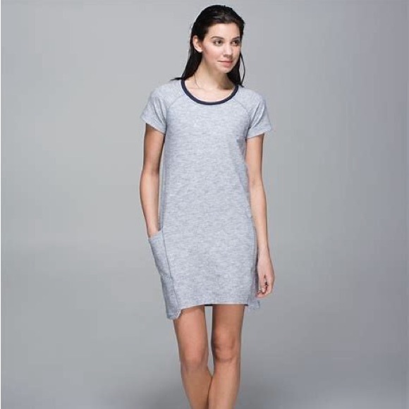 lululemon athletica Dresses & Skirts - SOLD Lululemon Blue/White Dress